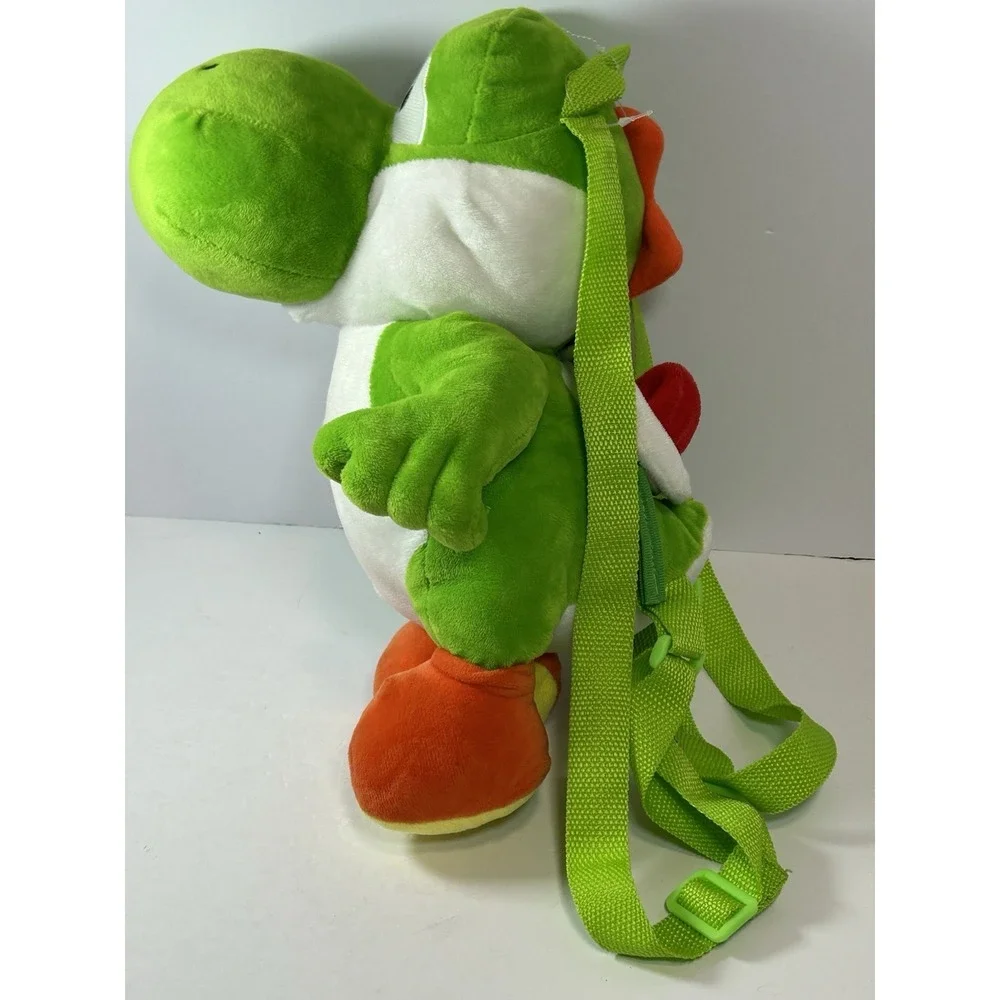 Nintendo Yoshi Plush Backpack Green Official Super Mario Bros. Bioworld